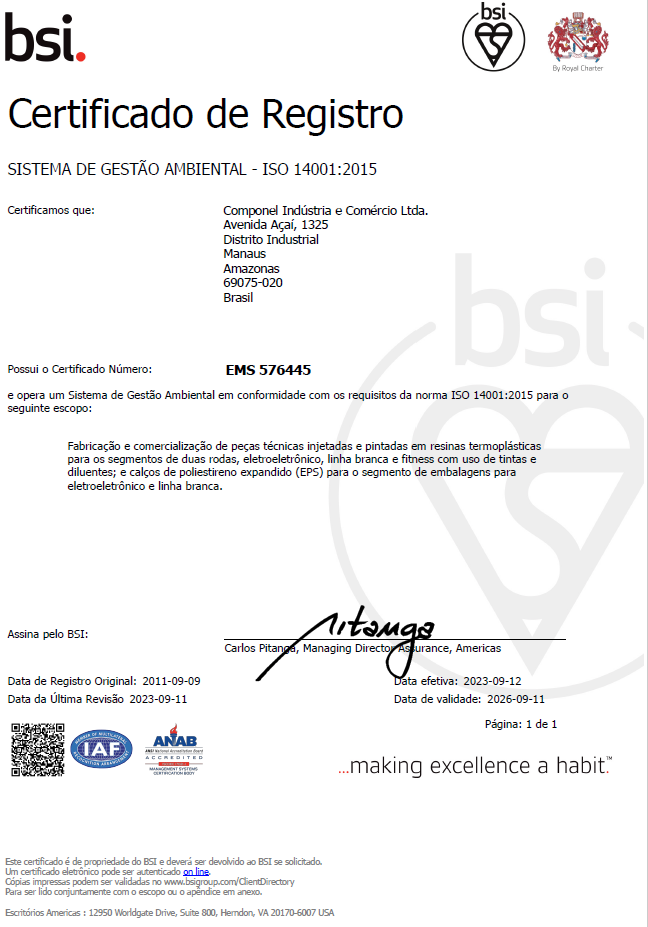Certificado ambiental